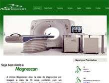Tablet Screenshot of magnescan.com.br